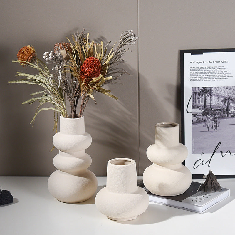 Shepherds Ceramic Vase Decor