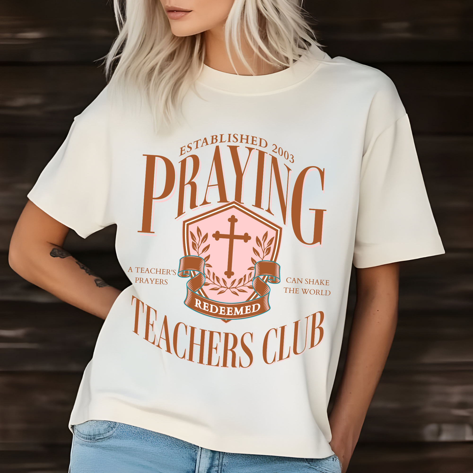 Praying Teachers Club Tee