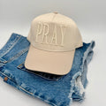 Puff Embroidered PRAY Hat