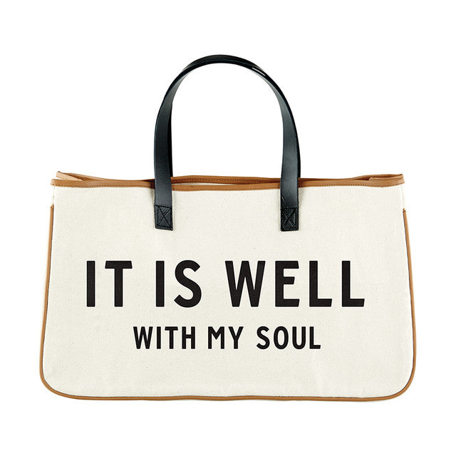 It is Well Canvas Tote