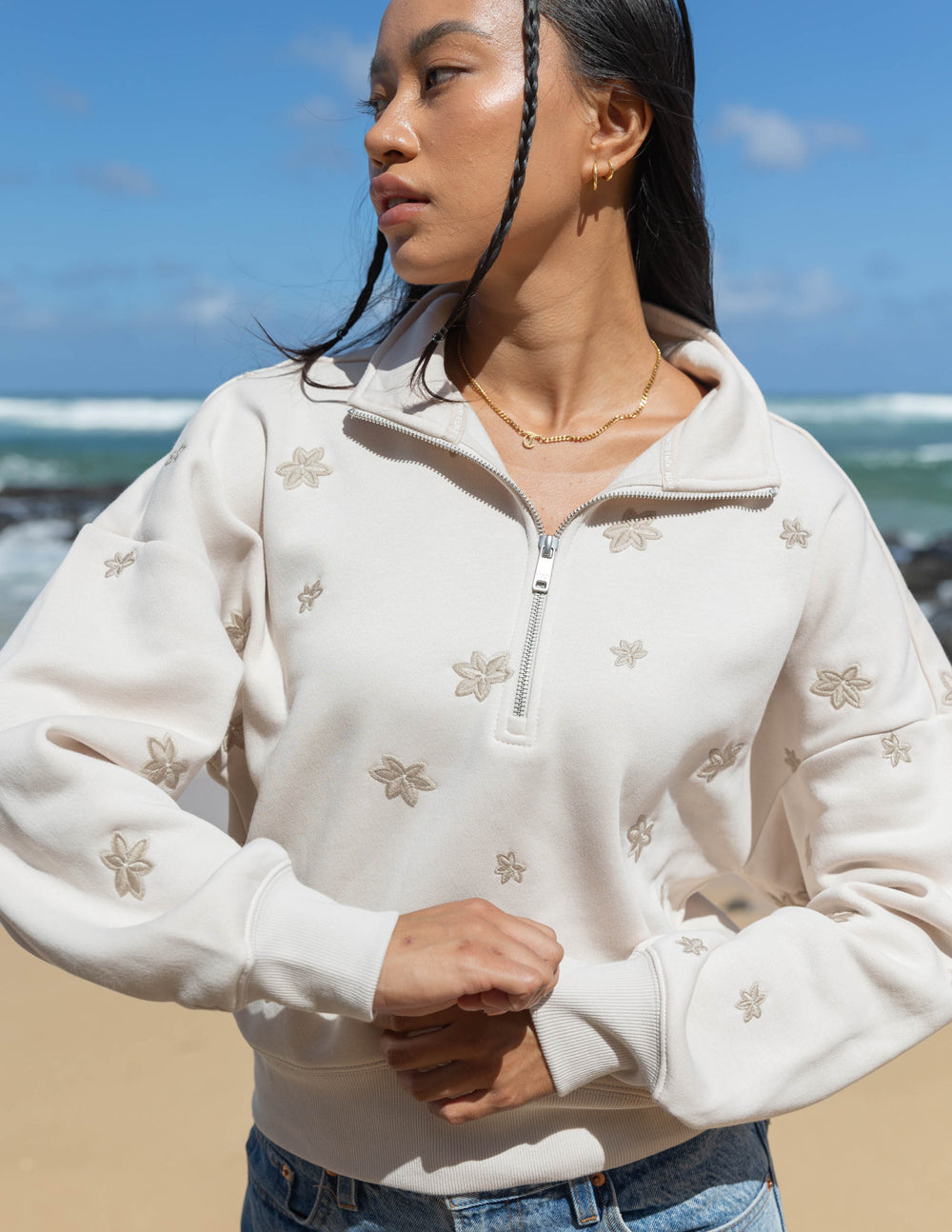 Consider the Lillies Half-Zip