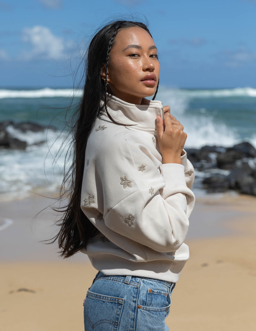 Consider the Lillies Half-Zip