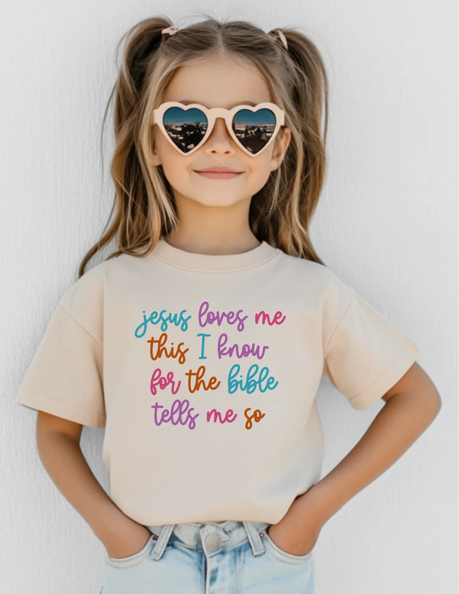 Jesus Loves Me Kids Tee