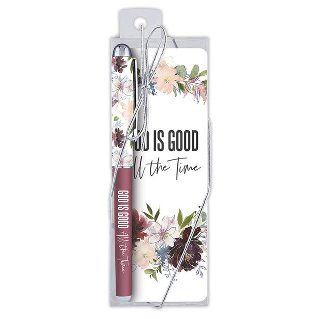 God is Good All the Time Gift Pen and Bookmark