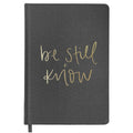 Be Still and Know Fabric Journal