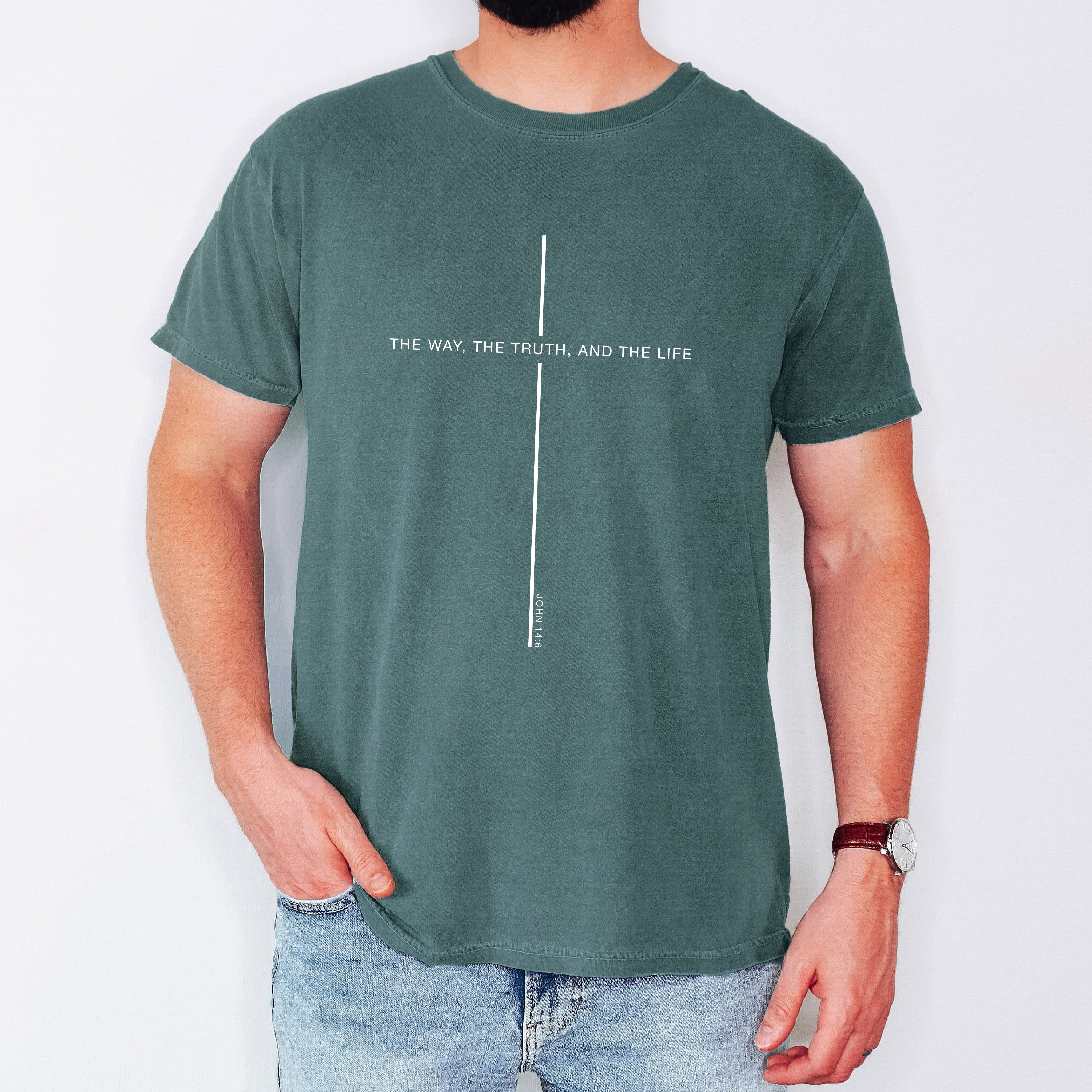 The Way The Truth The Life Men's Tee