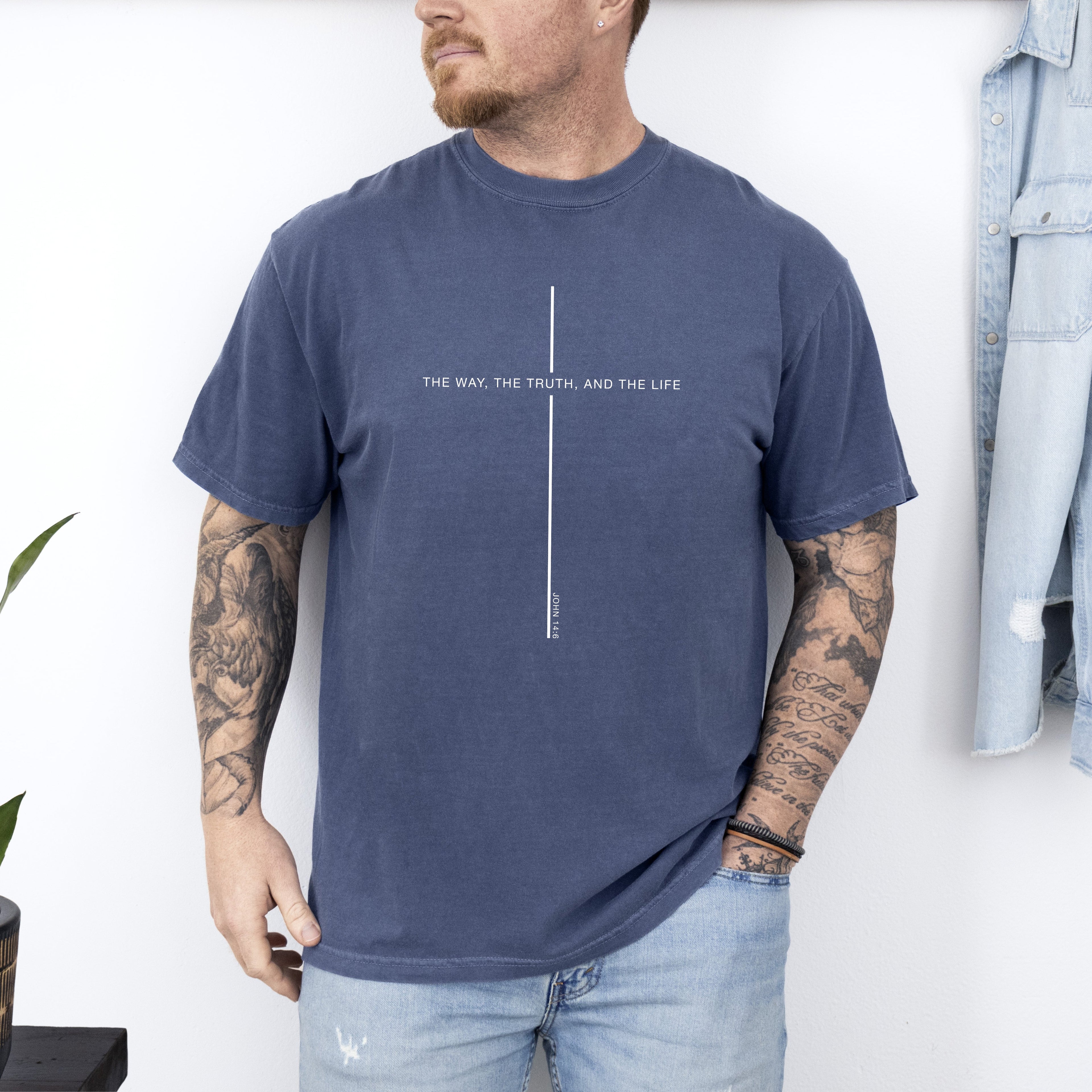 The Way The Truth The Life Men's Tee
