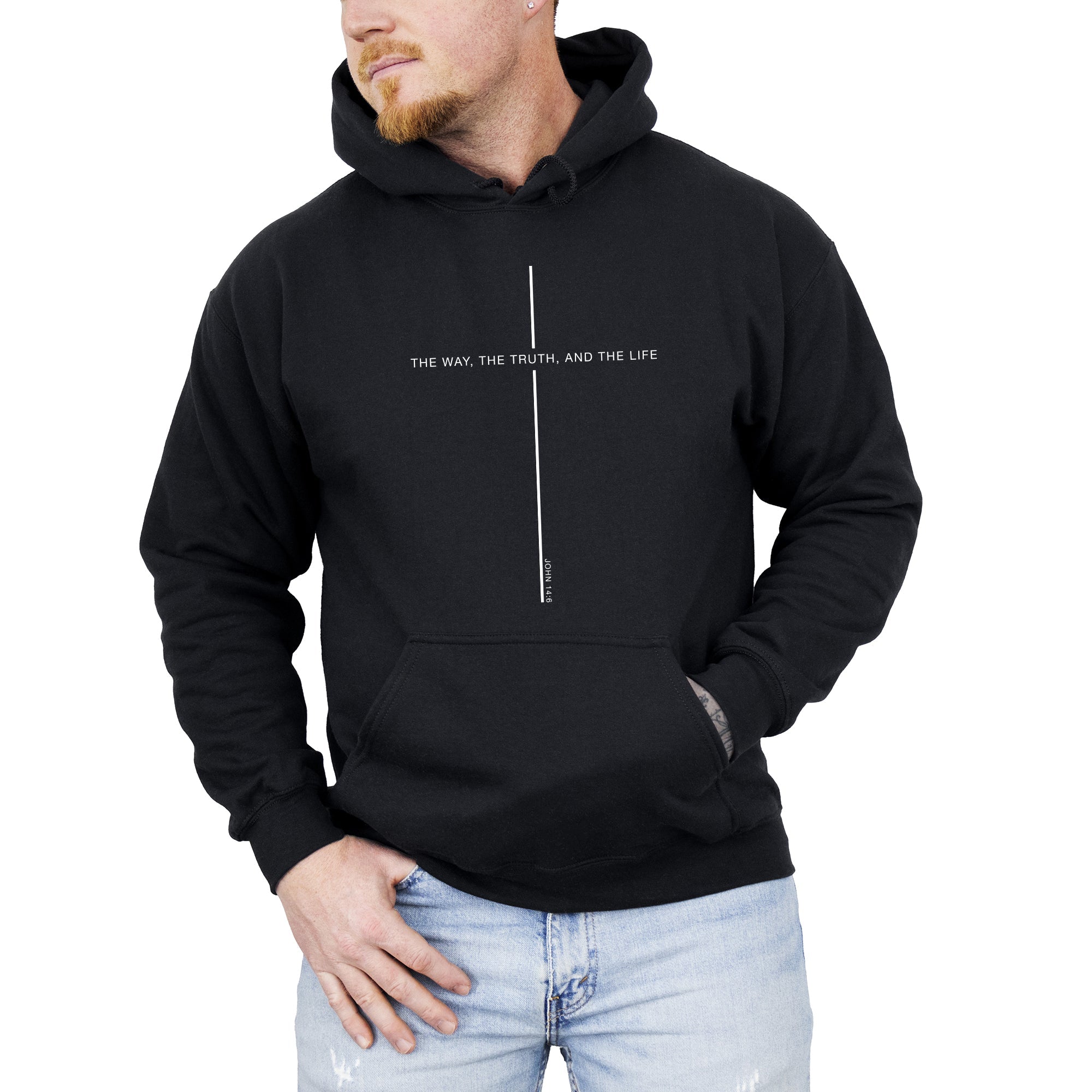 The Way The Truth The Life Men's Hoodie