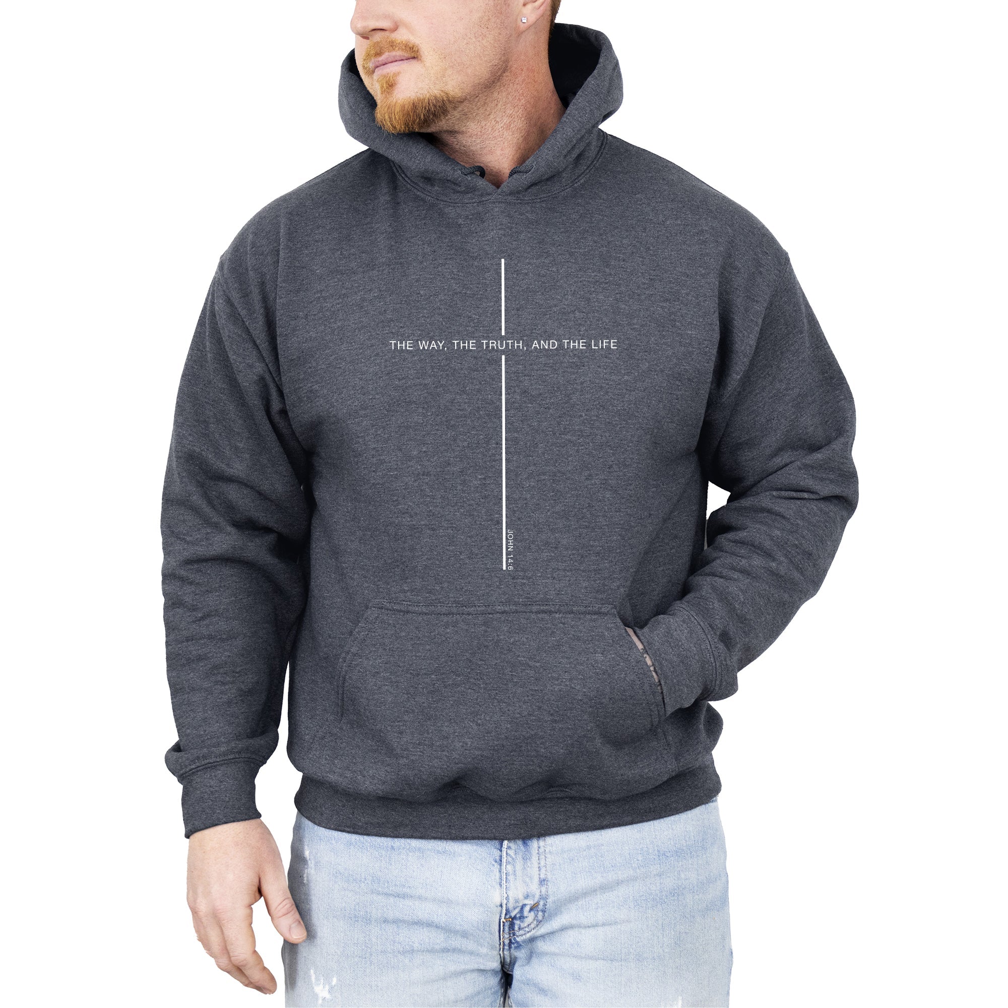 The Way The Truth The Life Men's Hoodie