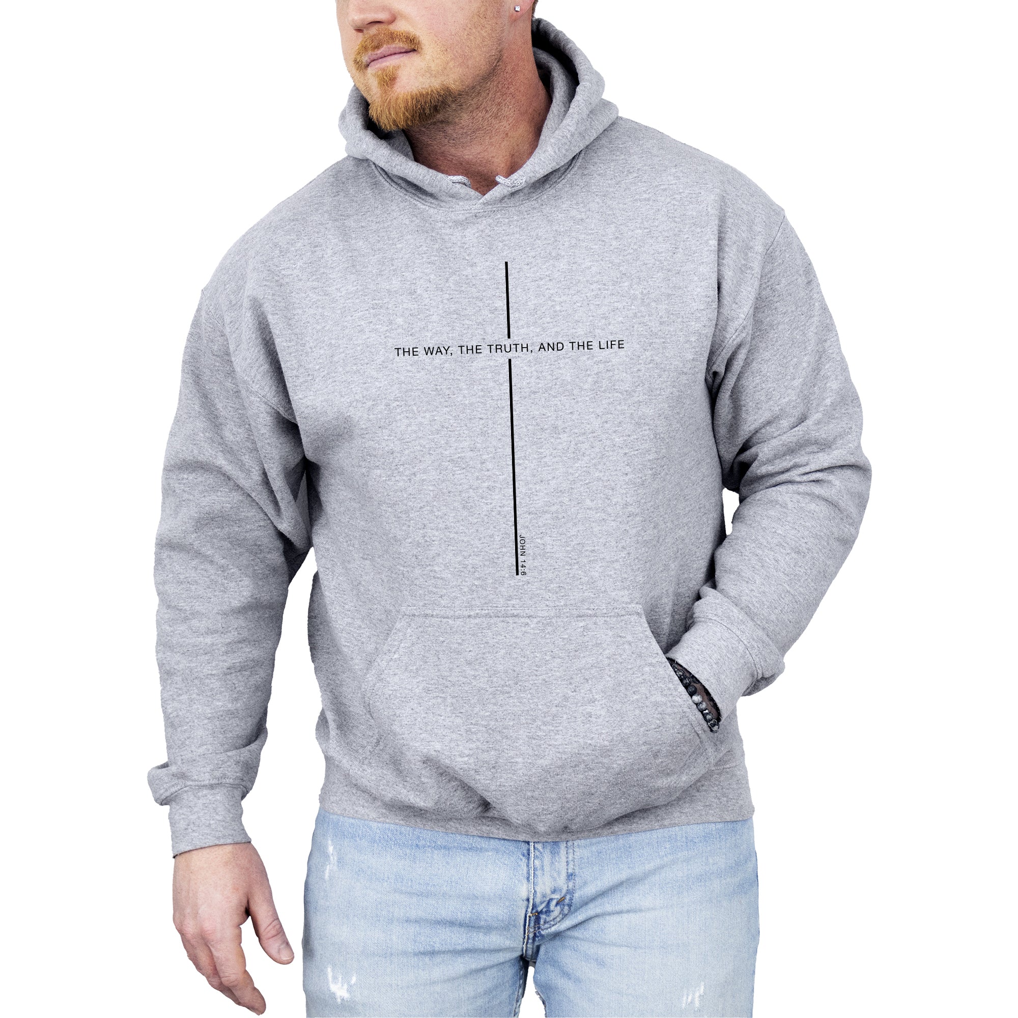 The Way The Truth The Life Men's Hoodie