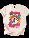 The Heavens Are Roaring Retro  Tee