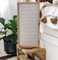 Always Pray Framed Wood Wall Art