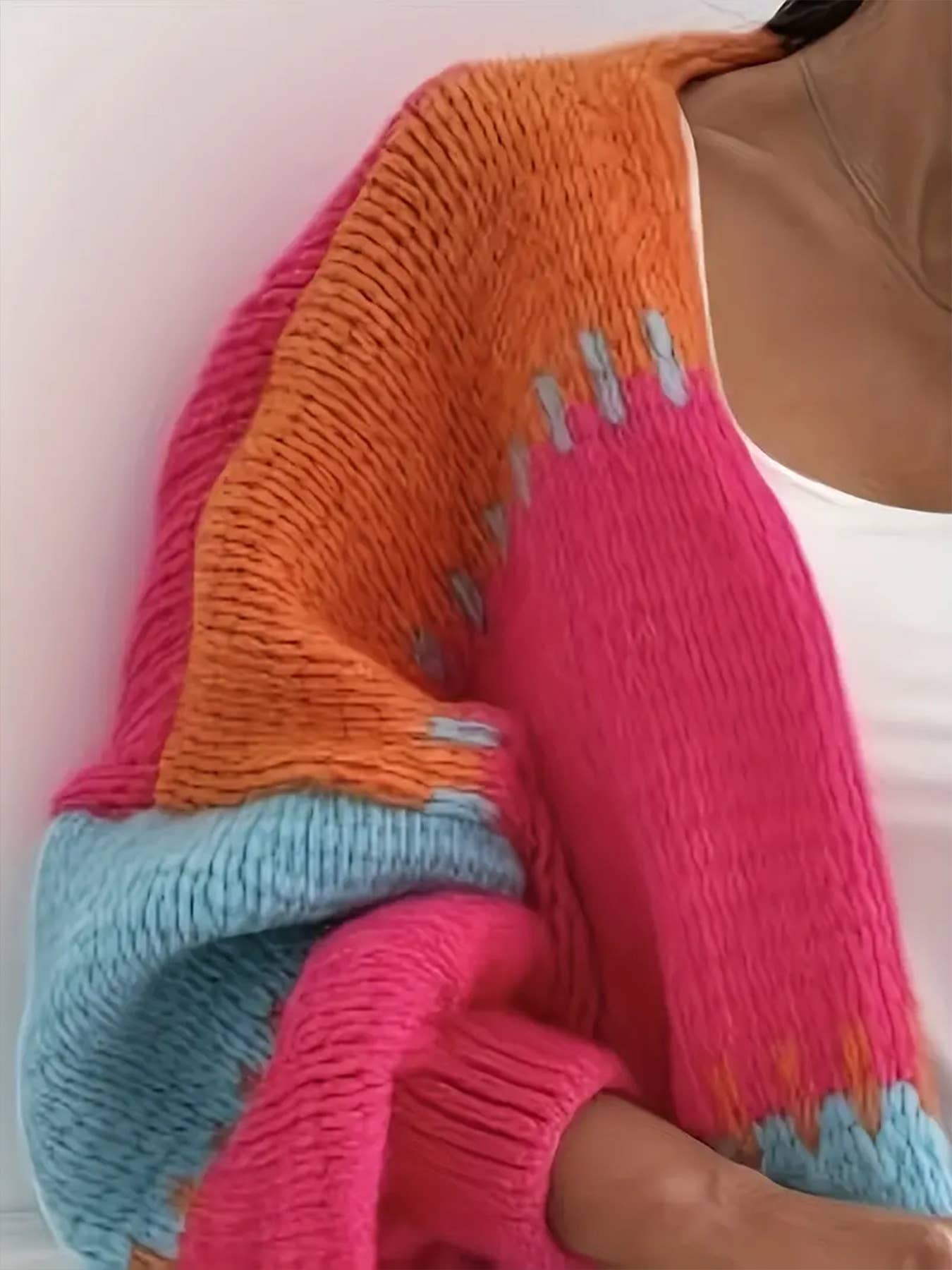 Spring Vibes Lantern Sleeve Cardigan