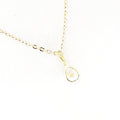 Mustard Seed Faith Teardrop Charm Necklace