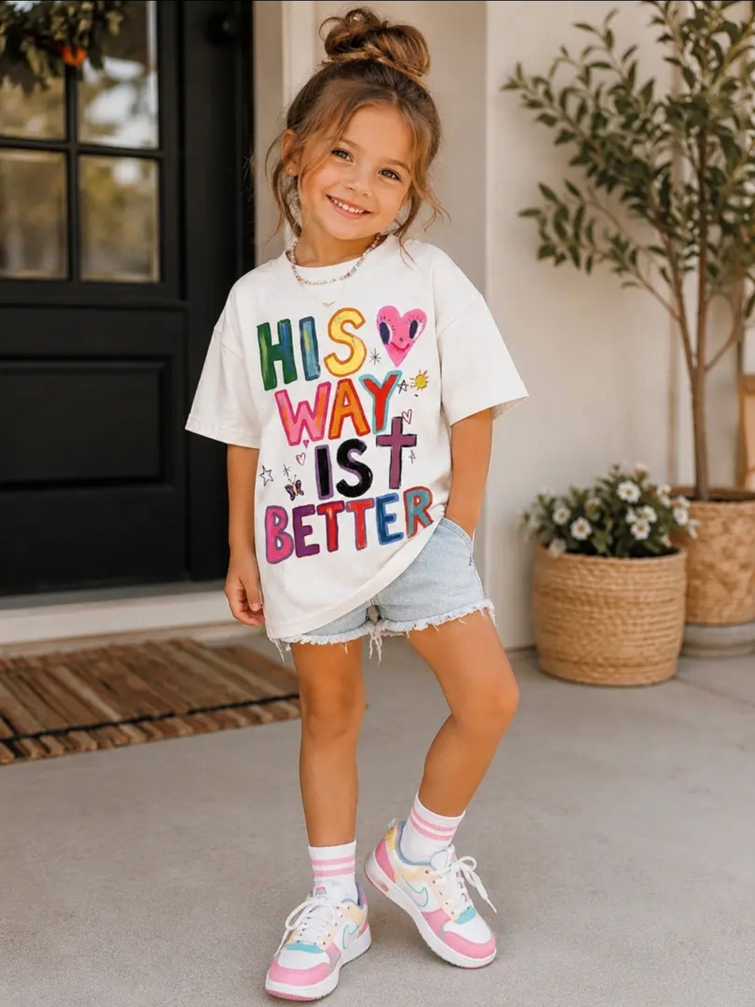 His Way is Better Kids Tee