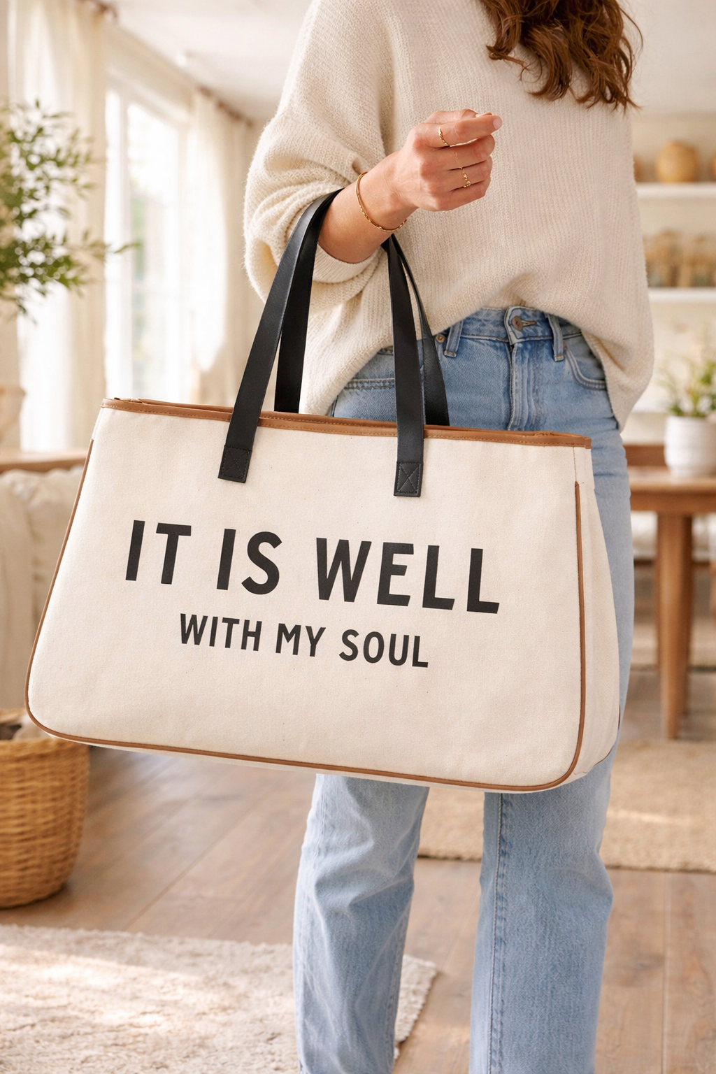 It is Well Canvas Tote